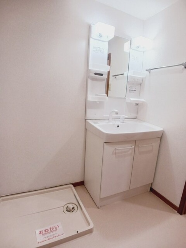 洗面設備　図面と現状に相違がある場合には現状を優先