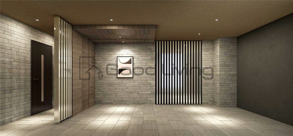 エントランス　落ち着いた雰囲気