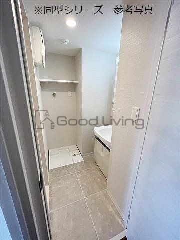 洗面設備　身だしなみもバッチリ