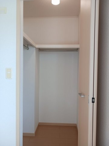 収納　収納のためのスペースです