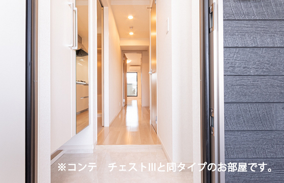 玄関　※参考　同シリーズの写真です