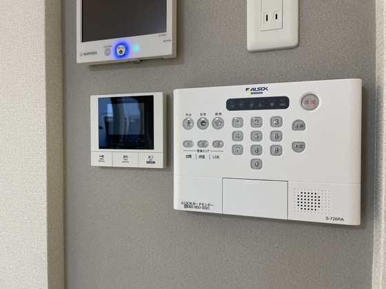 セキュリティ　※別部屋の写真です