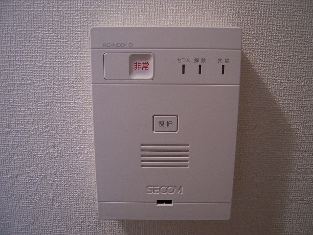 セキュリティ　反転した間取りの室内写真です