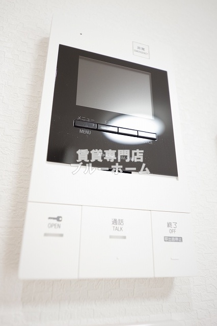 セキュリティ　安心のモニター付きインターホン！