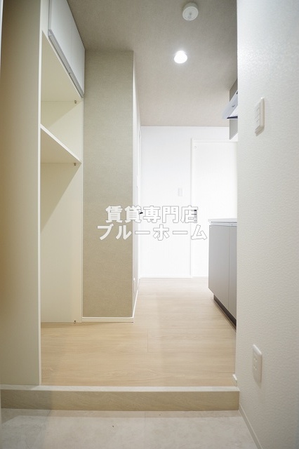 玄関　奥行きのある玄関！