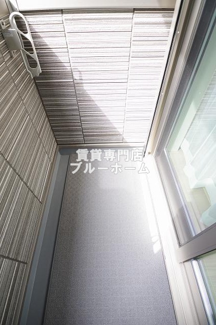 バルコニー　風通しの良いバルコニー！