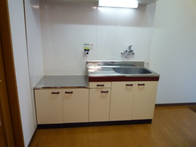 キッチン　調理スペースあります