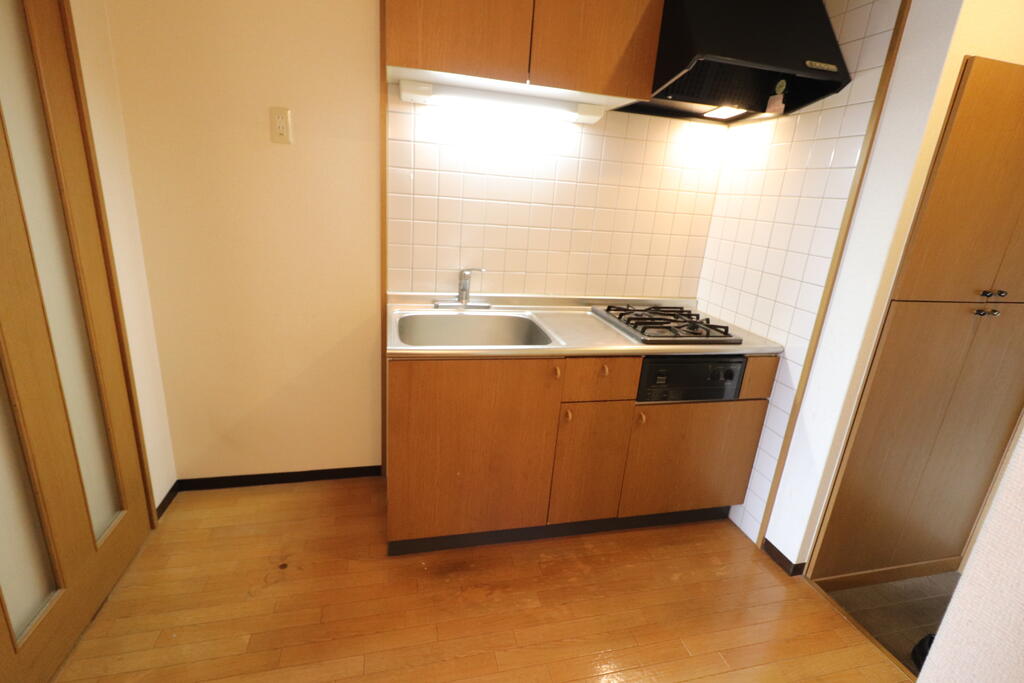 キッチン　２口コンロ仕様です。