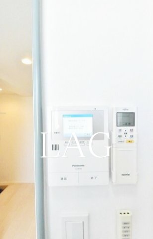 セキュリティ　モニター付きインターフォンです。