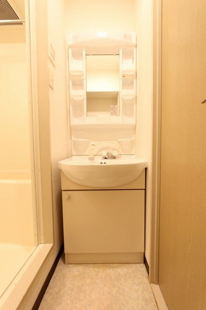 洗面設備　同物件、別号室のものです。