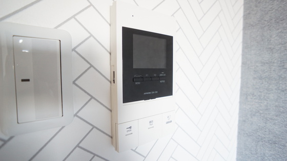 セキュリティ　カメラ付きインターホン