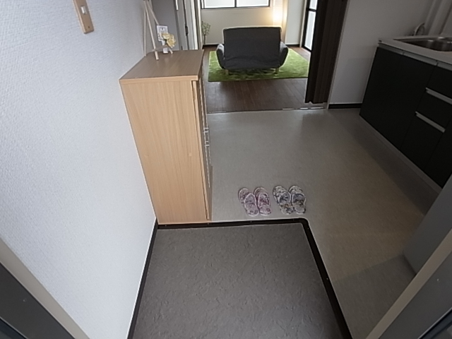 玄関　モデルルーム