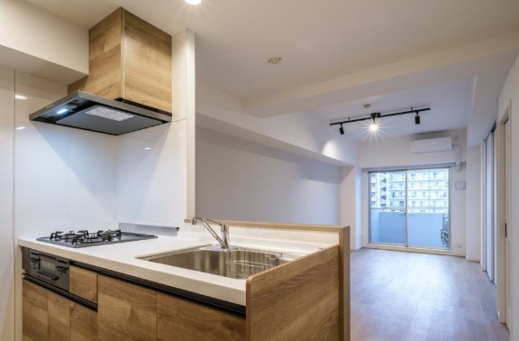 キッチン　写真は同タイプ住居です。