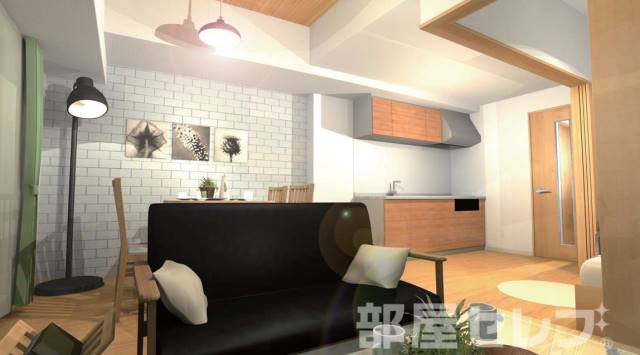 居室・リビング　モデルルーム写真参照