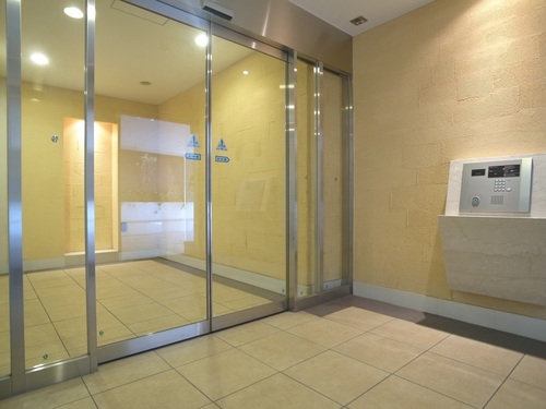 セキュリティ　オートロック　※2018年2月撮影