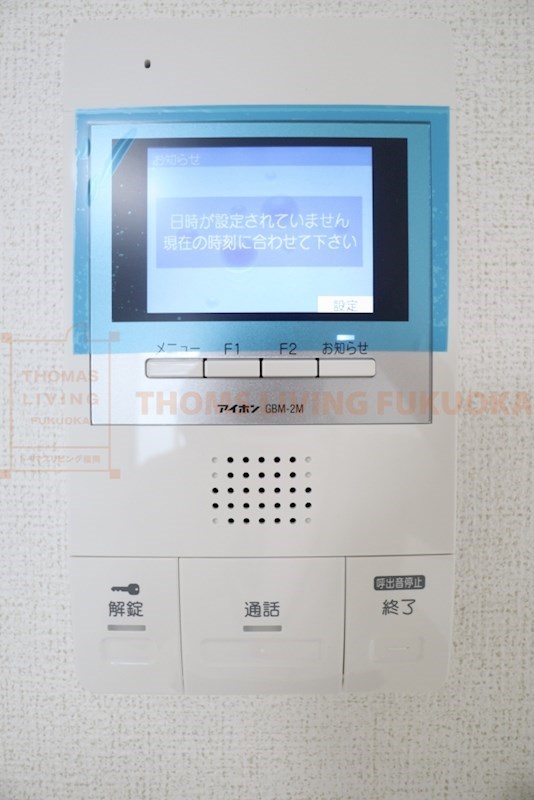 セキュリティ　TVモニターホン　※別号室参考写真