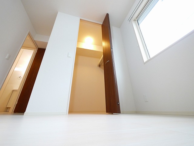 収納　たっぷりとした収納スペースです