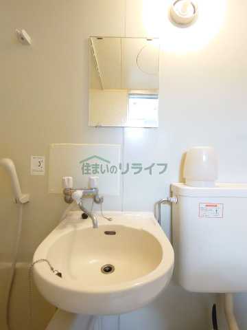 洗面設備　※参考写真です。同じ間取りの別部屋になります。