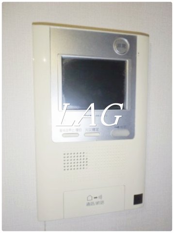 セキュリティ　モニター付きインターホンです。