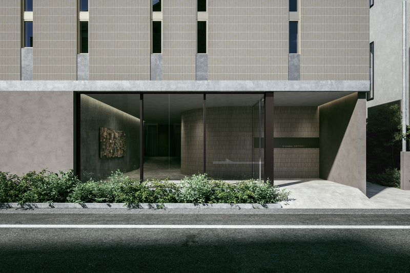 エントランス　完成予想ＣＧ