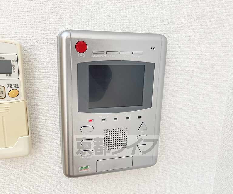 セキュリティ　モニター付きで安心・