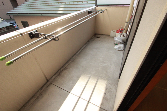 バルコニー　※別部屋の写真です
