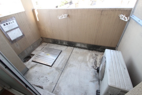 バルコニー　※別部屋の写真です。