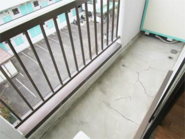 バルコニー　お洗濯もバッチリ