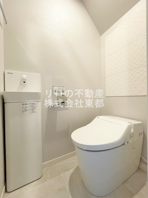 トイレ　洗浄便座付です！