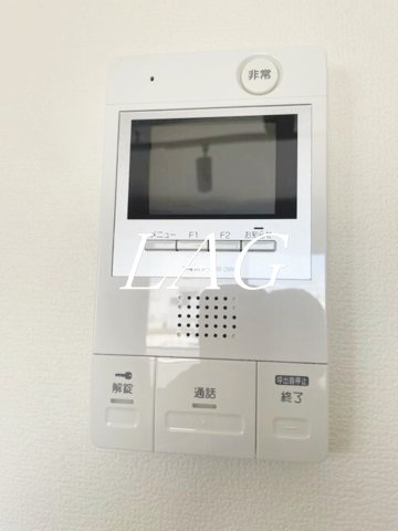 セキュリティ　モニター付きインターホンです。