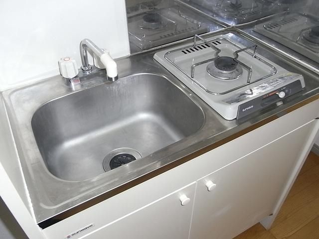 キッチン　システムキッチン１口コンロ
