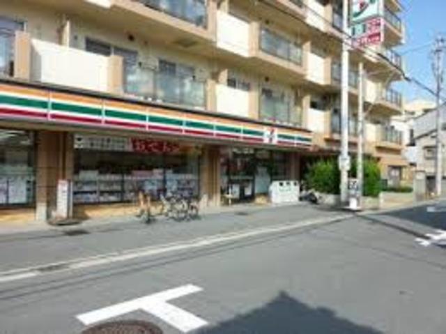 コンビニ　セブンイレブン東大阪稲田新町店（コンビニ）まで571m