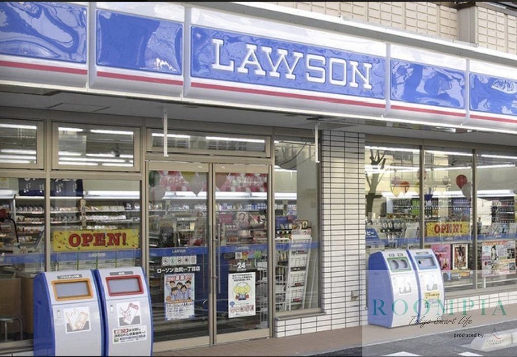 コンビニ　ローソン新宿上落合店370m（コンビニ）まで290m