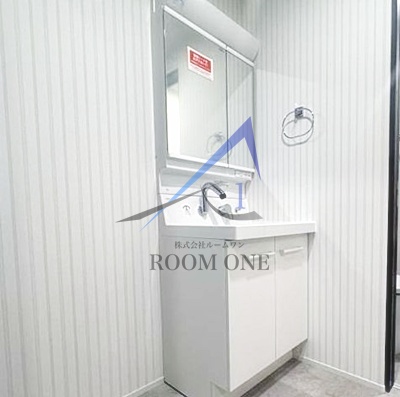 洗面設備　洗面台です。