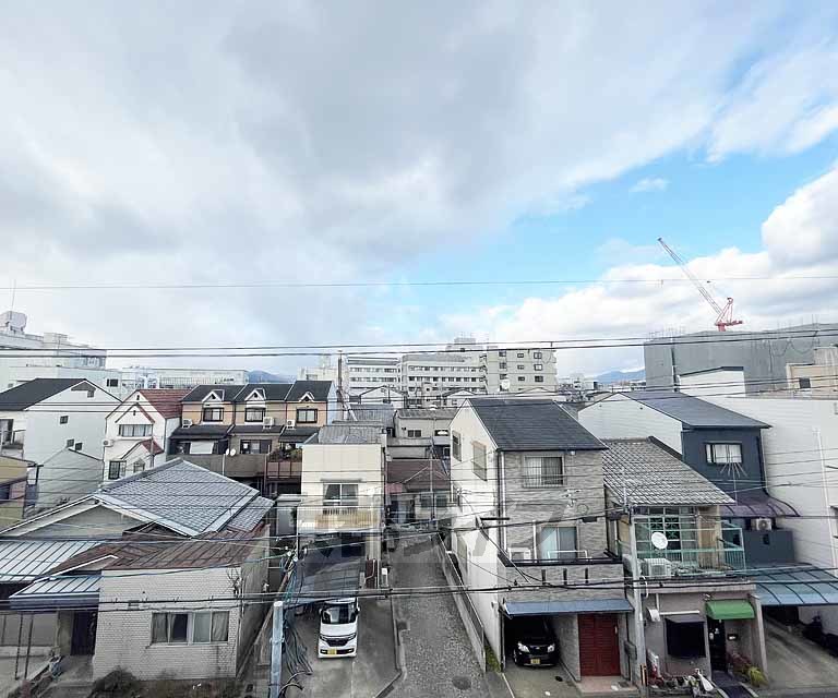 眺望　・４０２号室からの眺望です