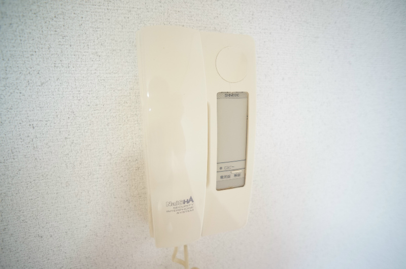 セキュリティ　インターホンです。