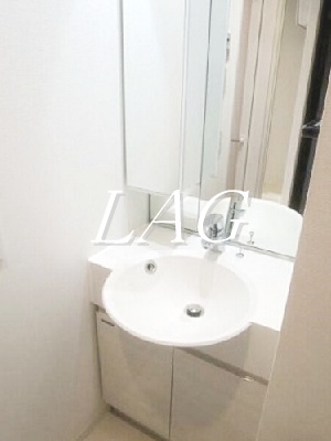 洗面設備　洗面台です。