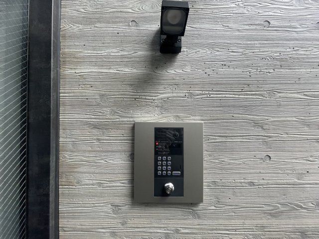 セキュリティ　防犯面もばっちりです！