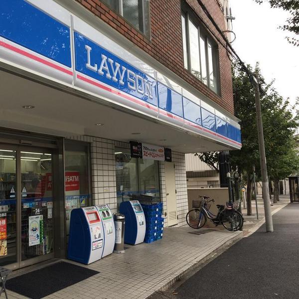 コンビニ　ローソン灘北通店（コンビニ）まで143m