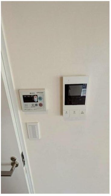 セキュリティ　モニター付インターホンです