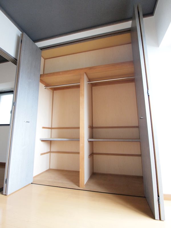 収納　横広の収納です。