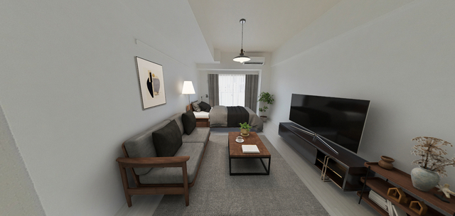 居室・リビング　家具はＣＧです