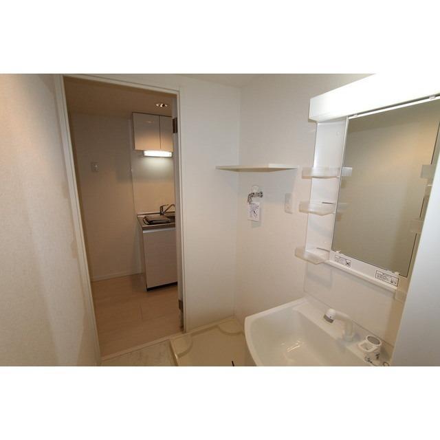 洗面設備　※同シリーズ物件モデルルームの写真です