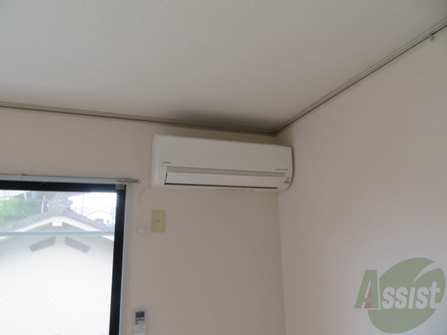 その他設備　エアコンが付いているので夏も冬も快適ですね～