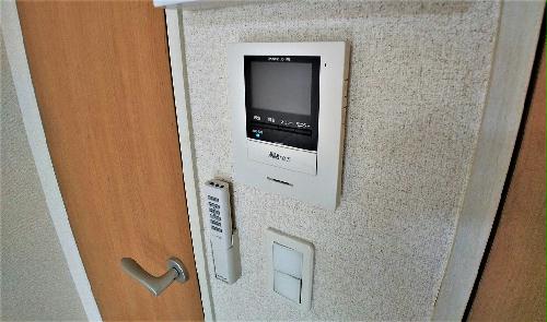 セキュリティ　モニター付きインターフォン