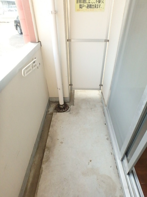 バルコニー　図面と現状に相違がある場合には現状を優先