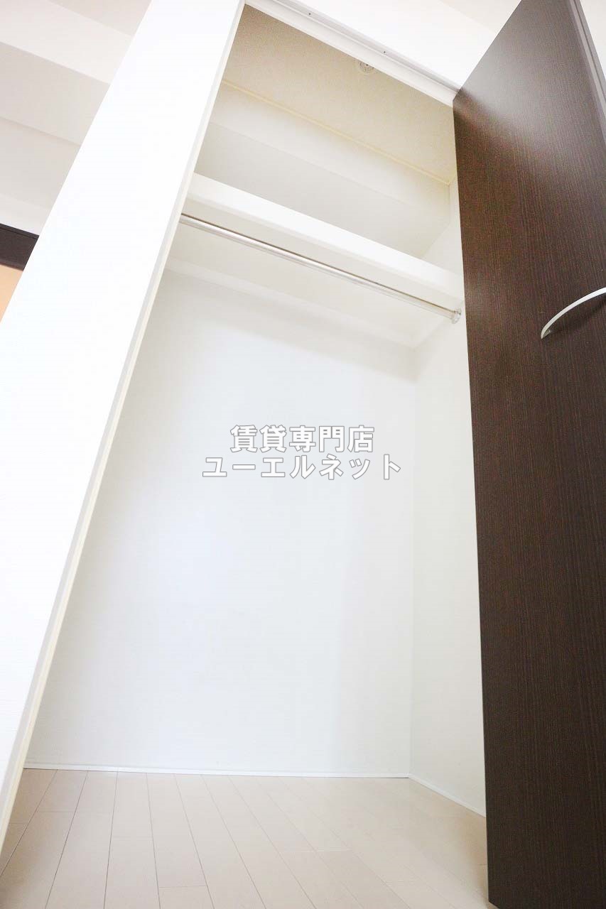 収納　クローゼット付きでお部屋もスッキリ♪