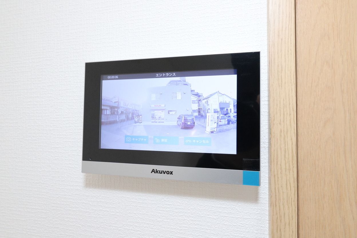 セキュリティ　安心のTVモニターホン付き