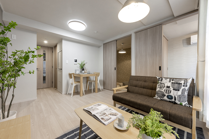 居室・リビング　約８．９６帖のリビングダイニング※家具は含まない