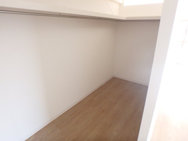 収納　大きなスペースがあり、収納には困りません